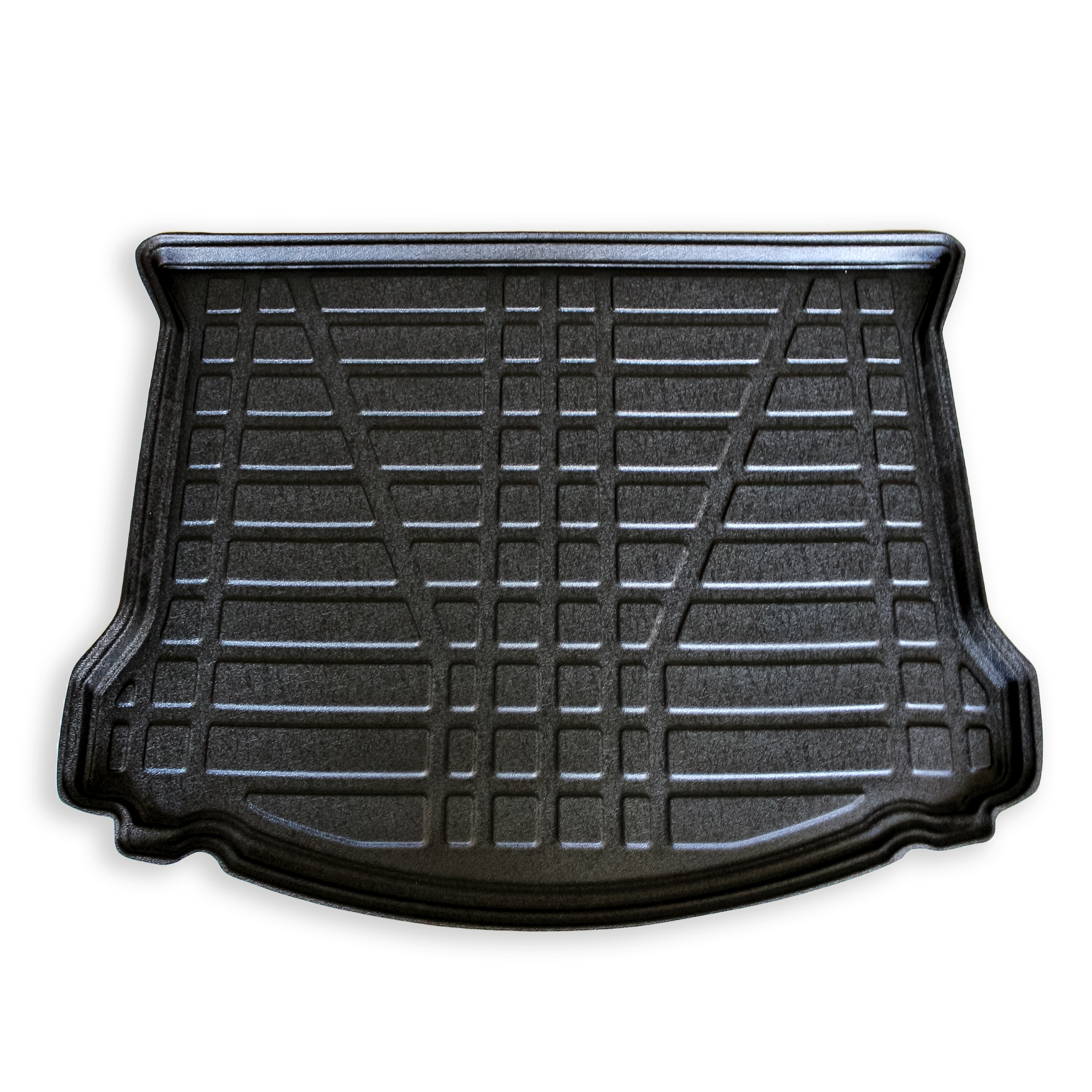Frontaufnahme einer Kofferraumwanne für Ford Kuga 08-12.