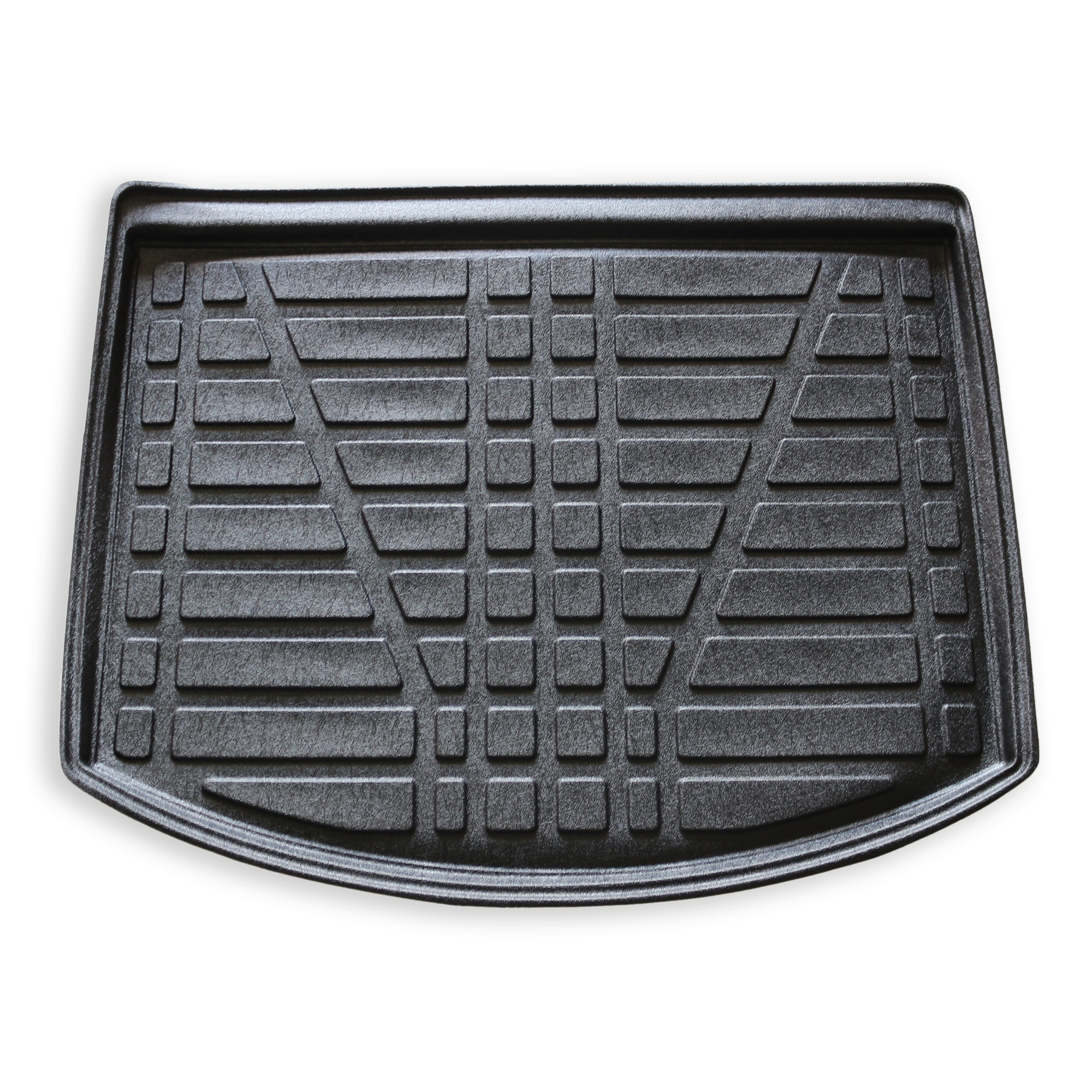 Frontaufnahme einer Kofferraumwanne für Ford C-Max ab 2011.
